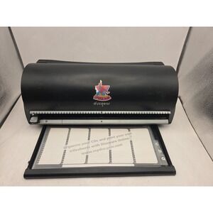 DiscGear Selector 100 CD DVD Blu-Ray Disc Holder Storage System Black - TESTED